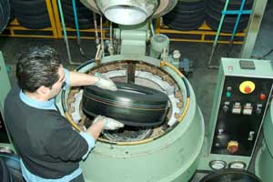 Vor dem Einpressen des Profils